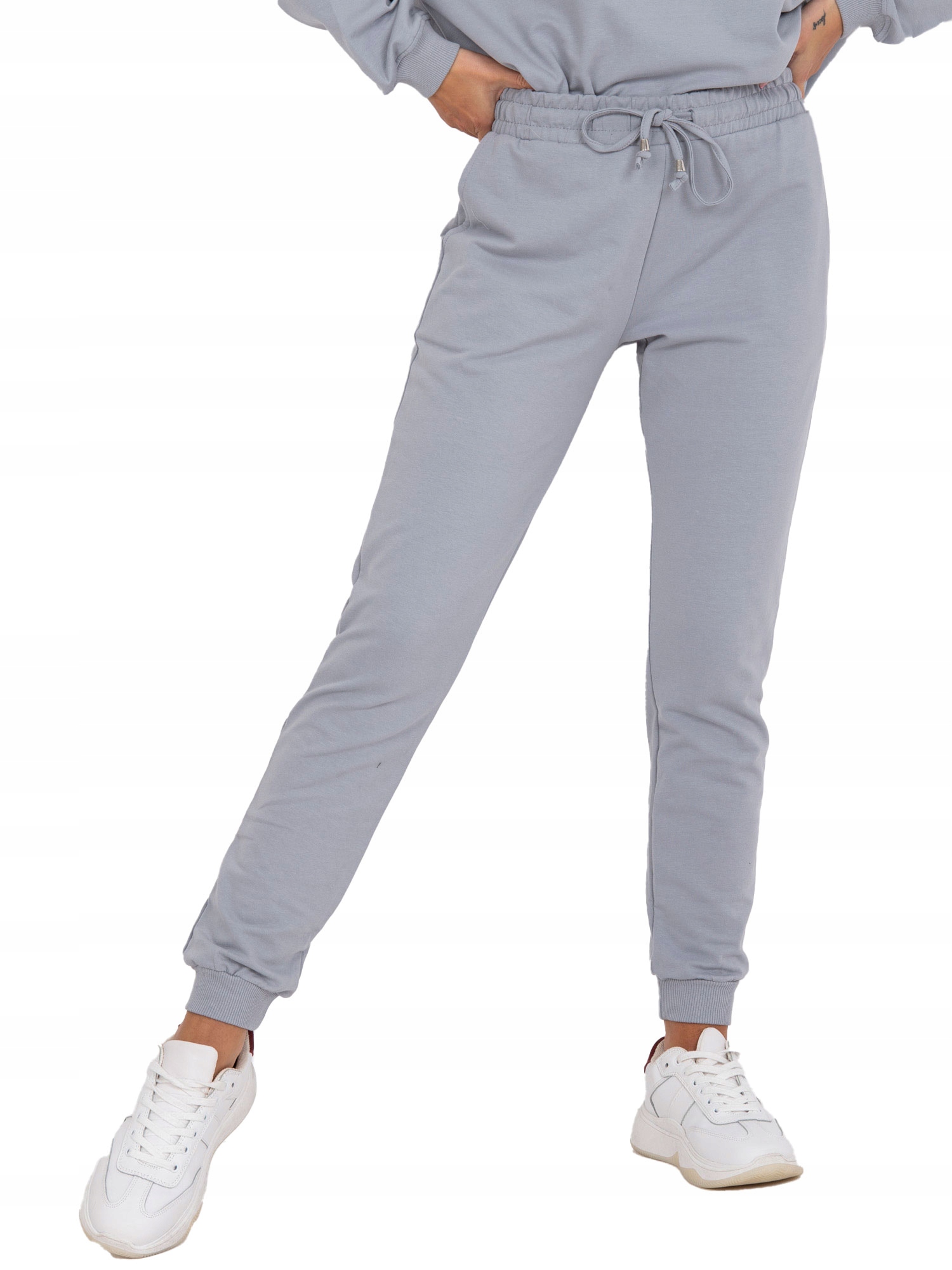 

Spodnie Dresowe Damskie Basic tregginsy - XL