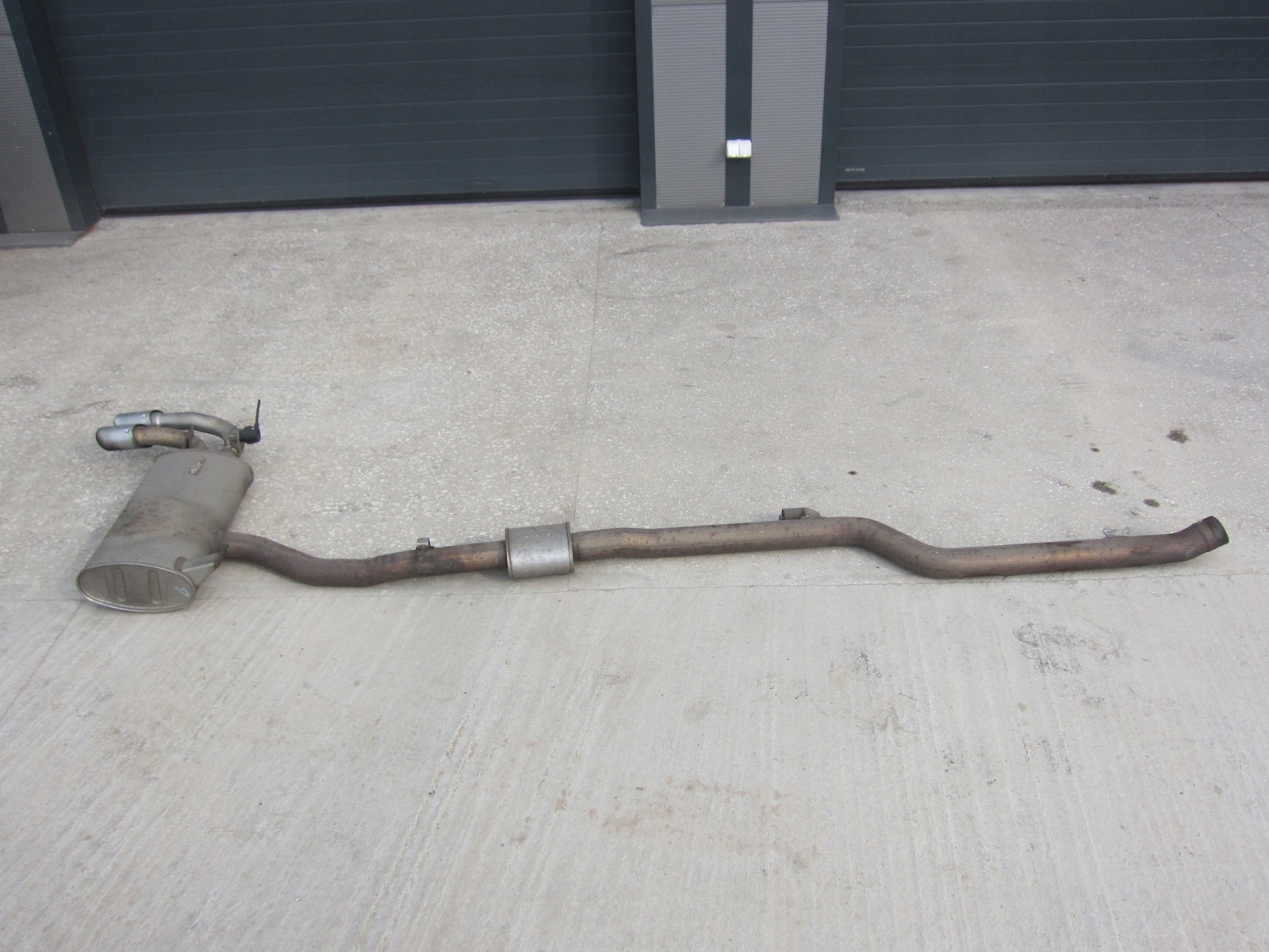 BMW X3 F25 глушитель выхлопной трубы 3.0 N55 7606413