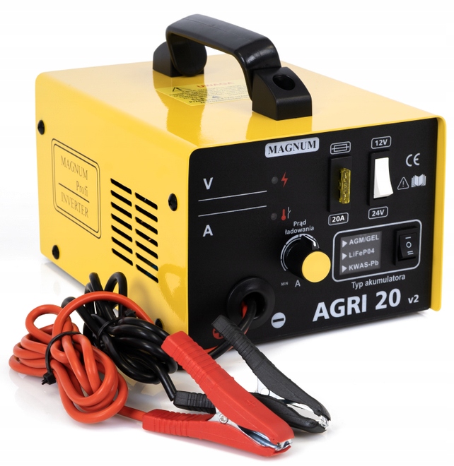 Inverterový Usmerňovač Magnum Agri 20 V2 12/24V 20A 230V PB/AGM-GEL/LiFePO4