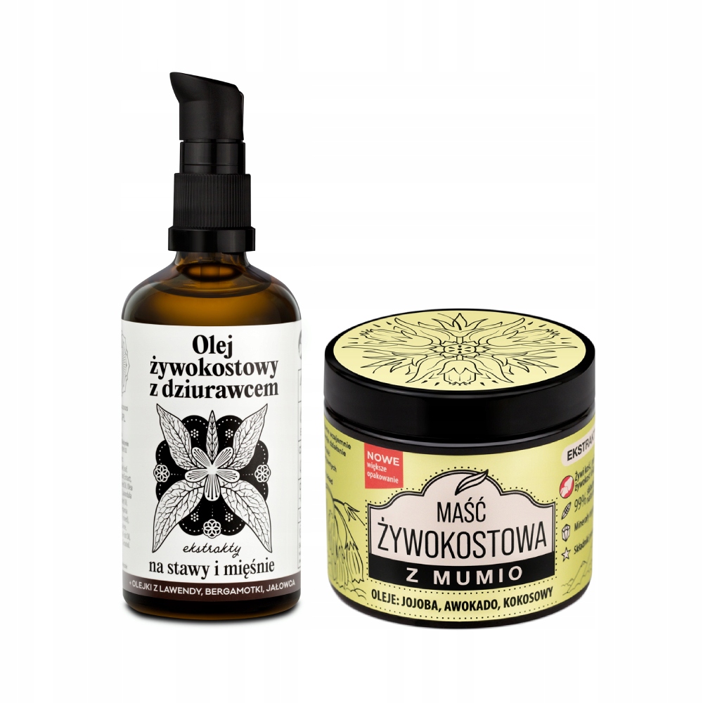 -5% Naturalny zestaw Moc Korzenia Żywokostu na stawy i mięśnie