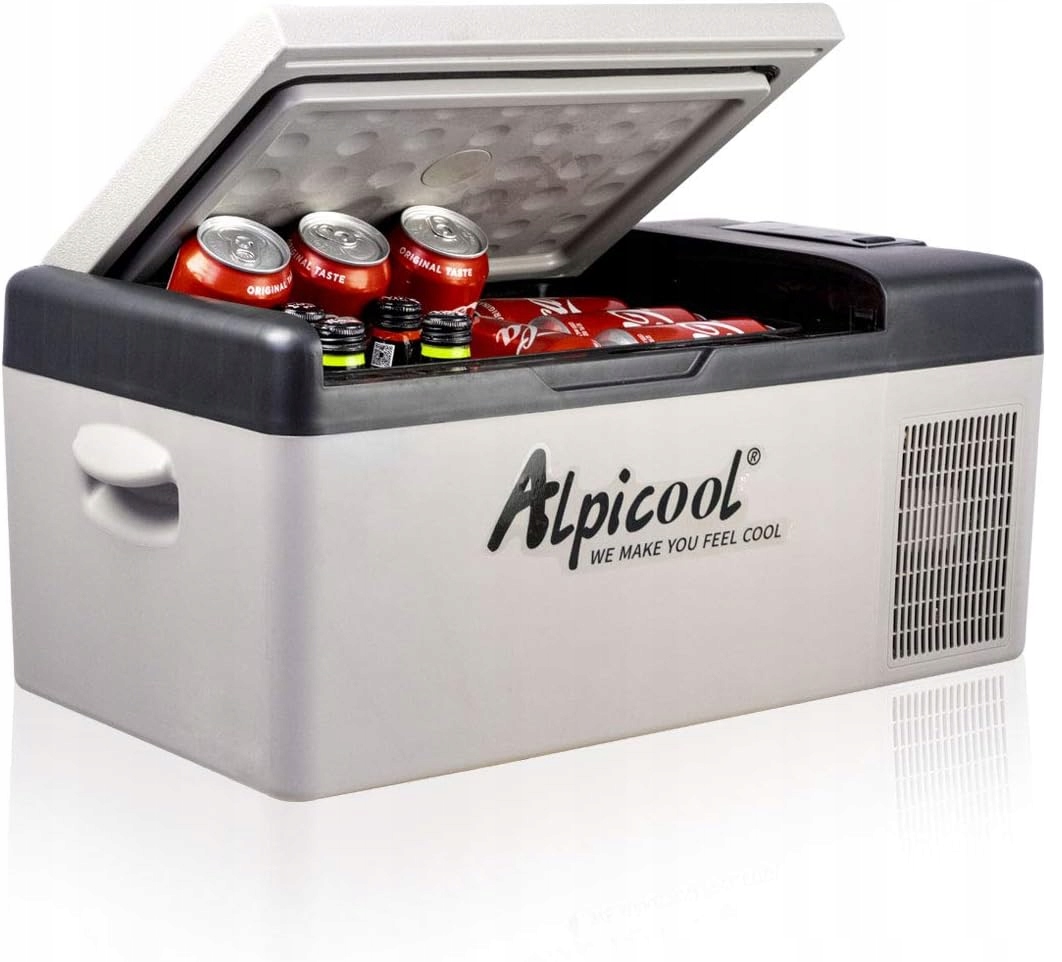 Alpicool turistická chladnička 12V 15 L pre nákladné auto, loď a karavan