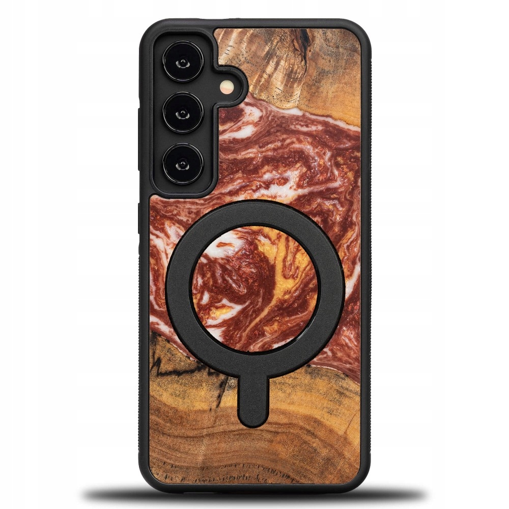 Pouzdro Bewood Unikátní pro Samsung Galaxy S25 Fe 5G Planety Mars s MagSafe