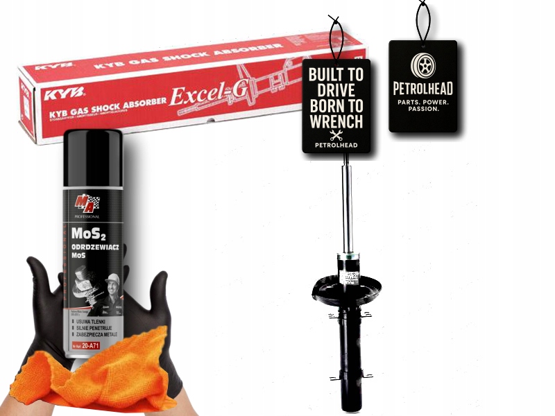 Tlumič Audi Přední A3 Seat Leon, Toledo II Sko #Petrolhead Pro+ Kit1