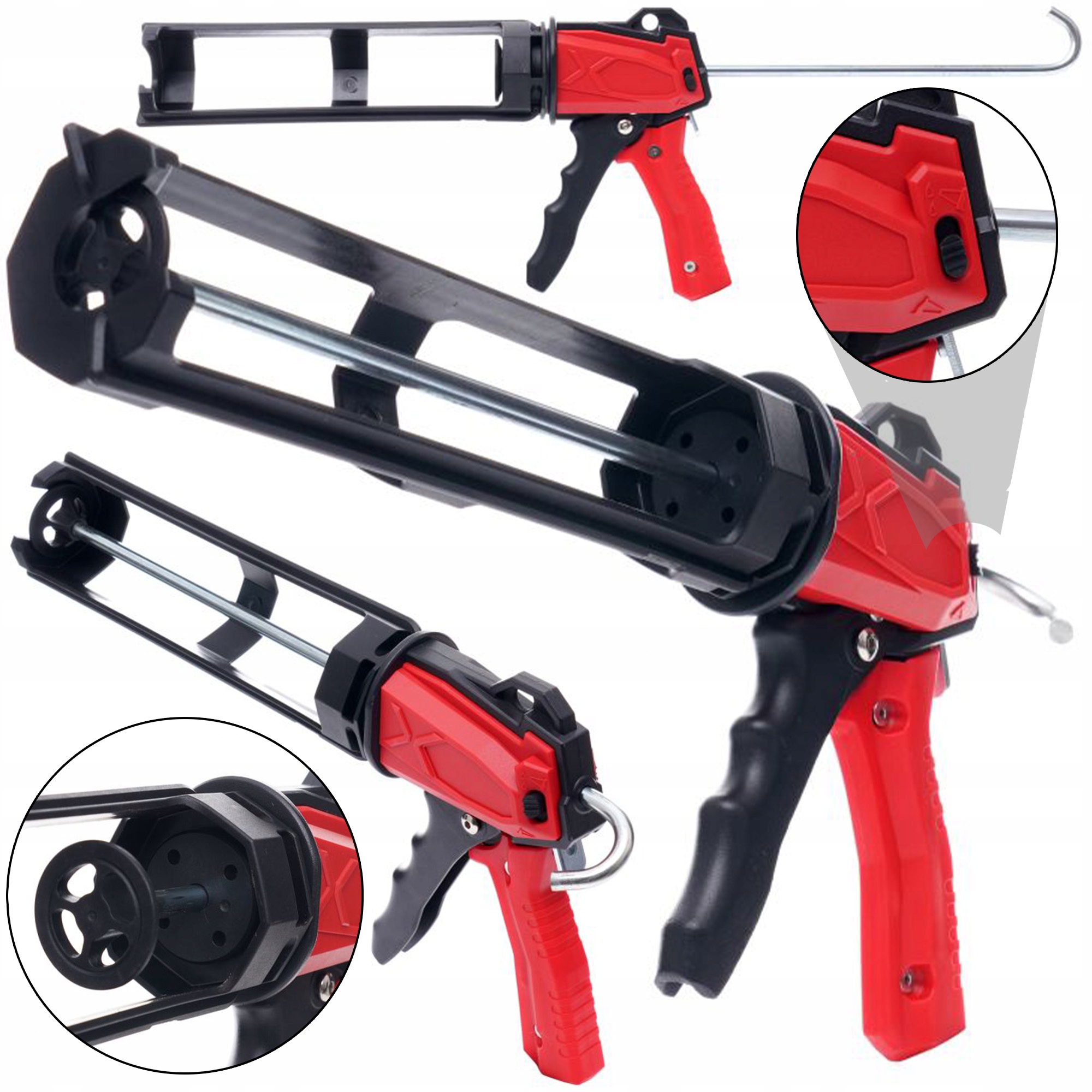 

Wyciskacz Pistolet Do Mas Silikonu Fug Klej