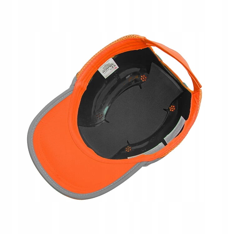 Czapka kask antyskalpowa FLUOR BUMPCAP pomarańczow Stan opakowania oryginalne