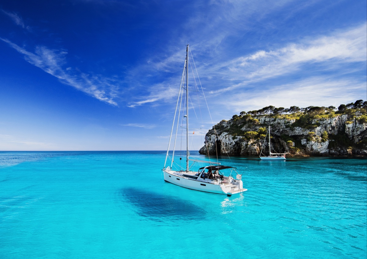 

Fototapeta Flizelinowa Żaglówka Menorca 312x219