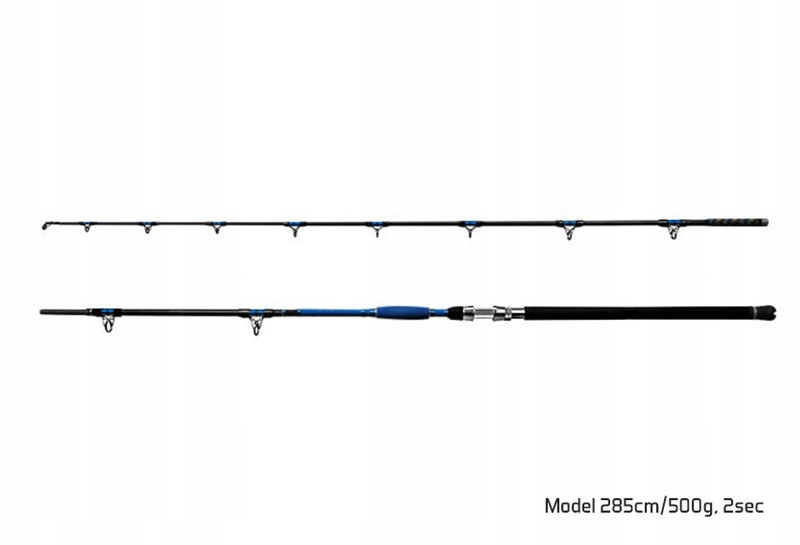 Wędka Sumowa Delphin HAZARD / 2 składy 285cm/500g