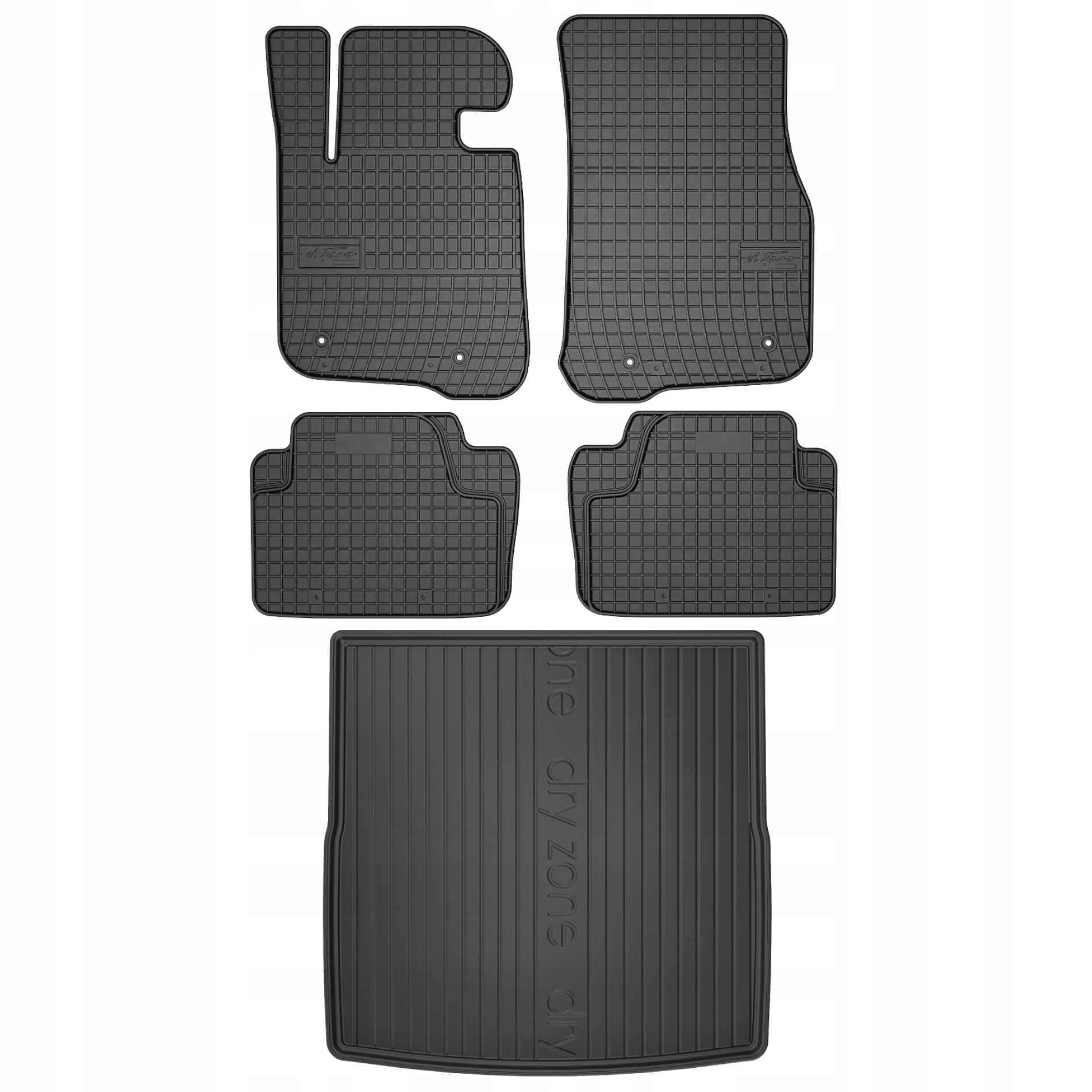 Gumové rohože rohožka do batožinového priestoru Bmw F36 Coupe 14 liftback