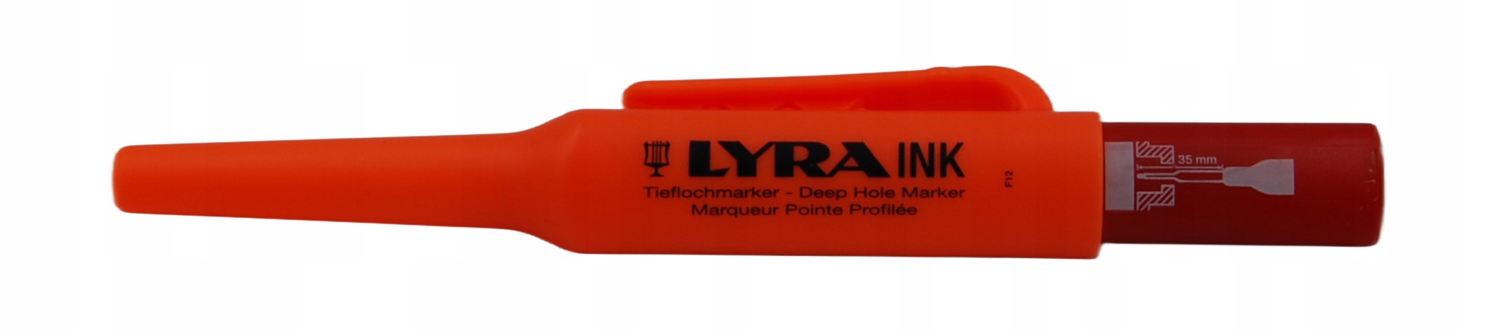 

Lyra Ink Marker znacznik czerwony