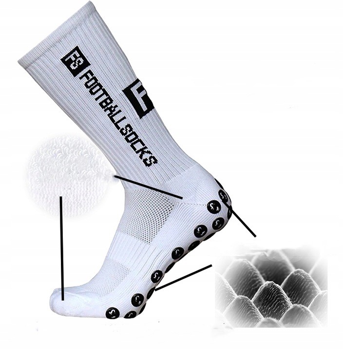 SKARPETY TRENINGOWE ANTYPOŚLIZGOWE PIŁKARSKIE CZARNE 40-46 StarS SockS 3.0 EAN (GTIN) 5904024530039