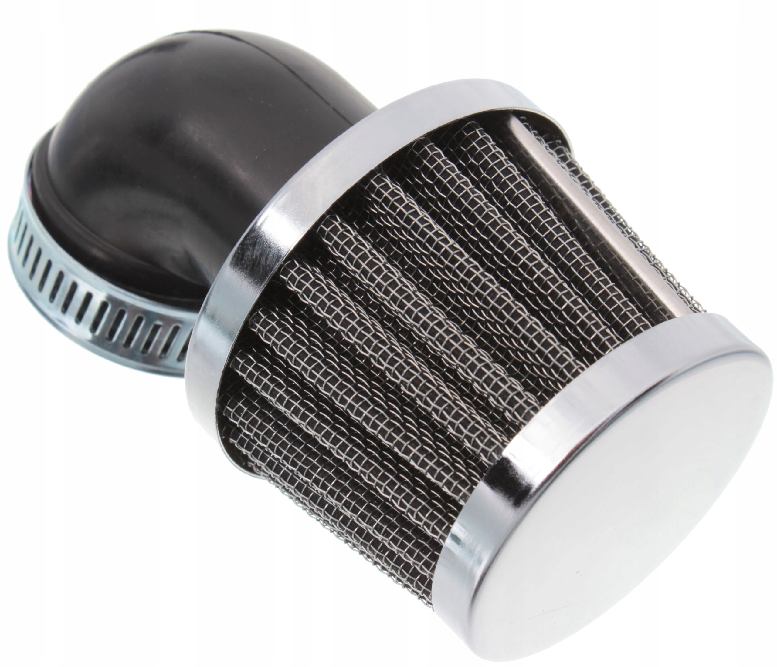 JUNAK 350 WSK 175 SHL Simson AWO 425 Stożkowy Filtr Powietrza Chrom 38mm Numer katalogowy części 546543654