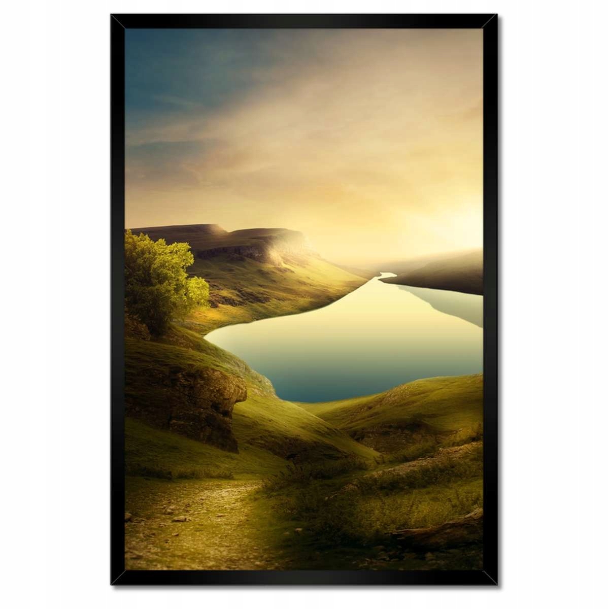 Plakáty v rámu 40x60 Krajina Pohled