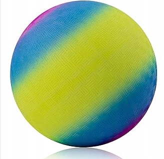 GUMOWA PIŁKA NOŻNA PLAŻOWA OGRODOWA KOSZYKÓWKA DLA DZIECI