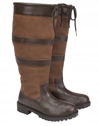 Cabotswood Dámské Kožené Kozačky Hnědé 39 Žnj