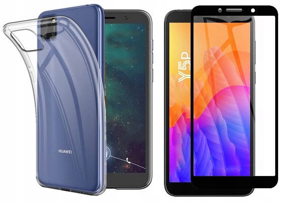 

Etui Armor Slim + Szkło Premium Do Huawei Y5P 2020
