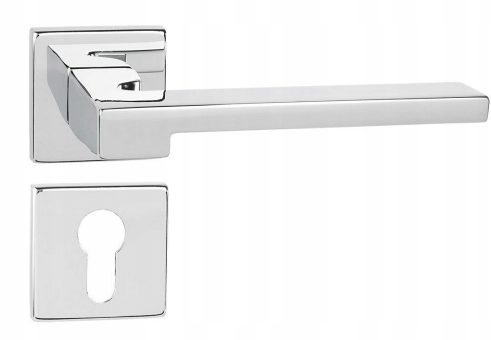 italská klika Elba Qr Sl chrom rozety Wb