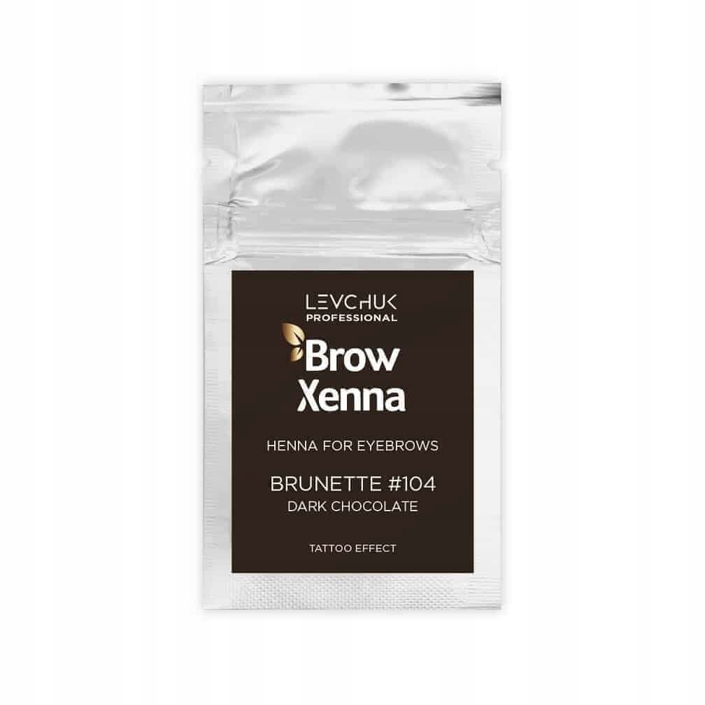 Henna pudrová BrowXenna 104 Dark Chocolate
