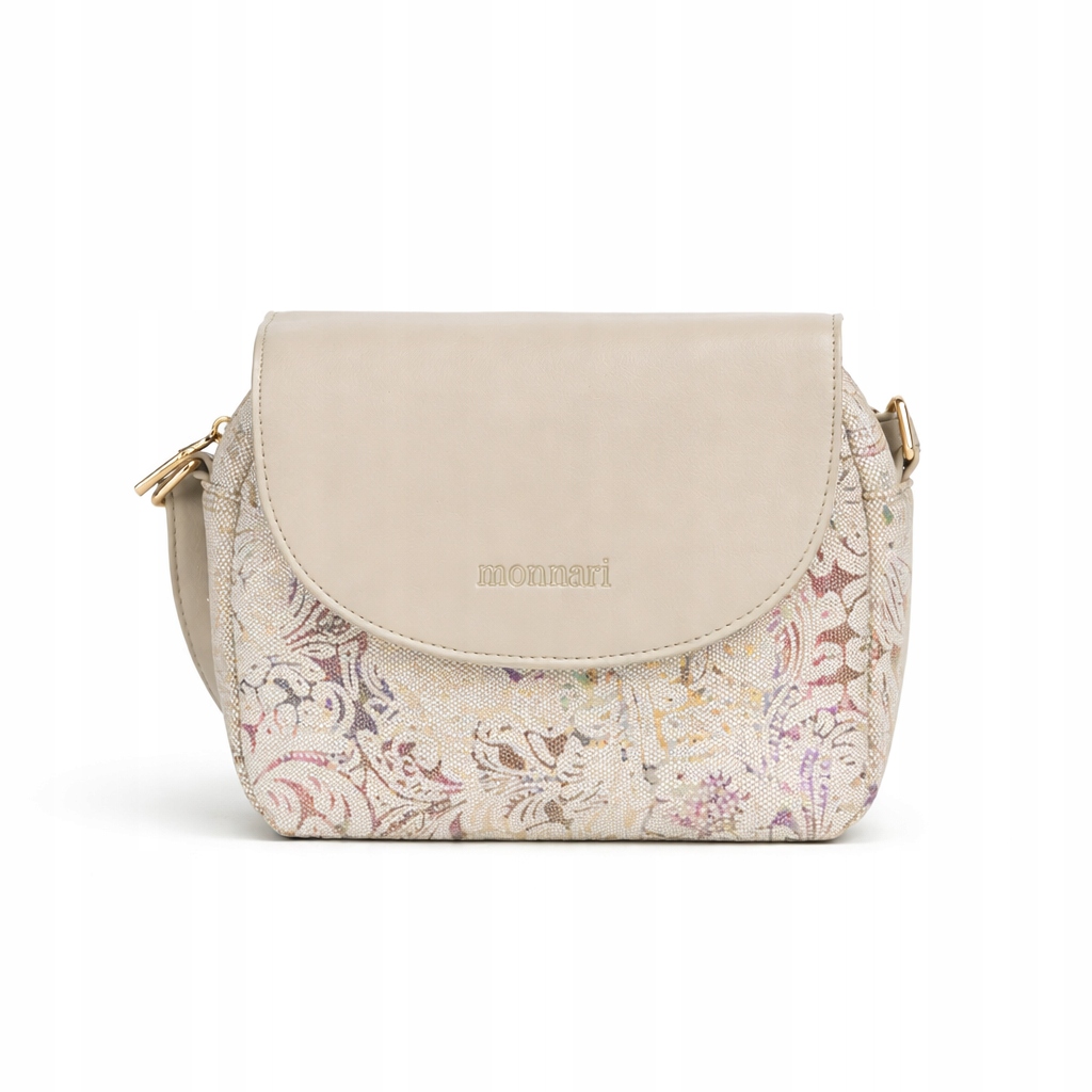 Monnari Dámská kabelka přes rameno květiny crossbody elegantní