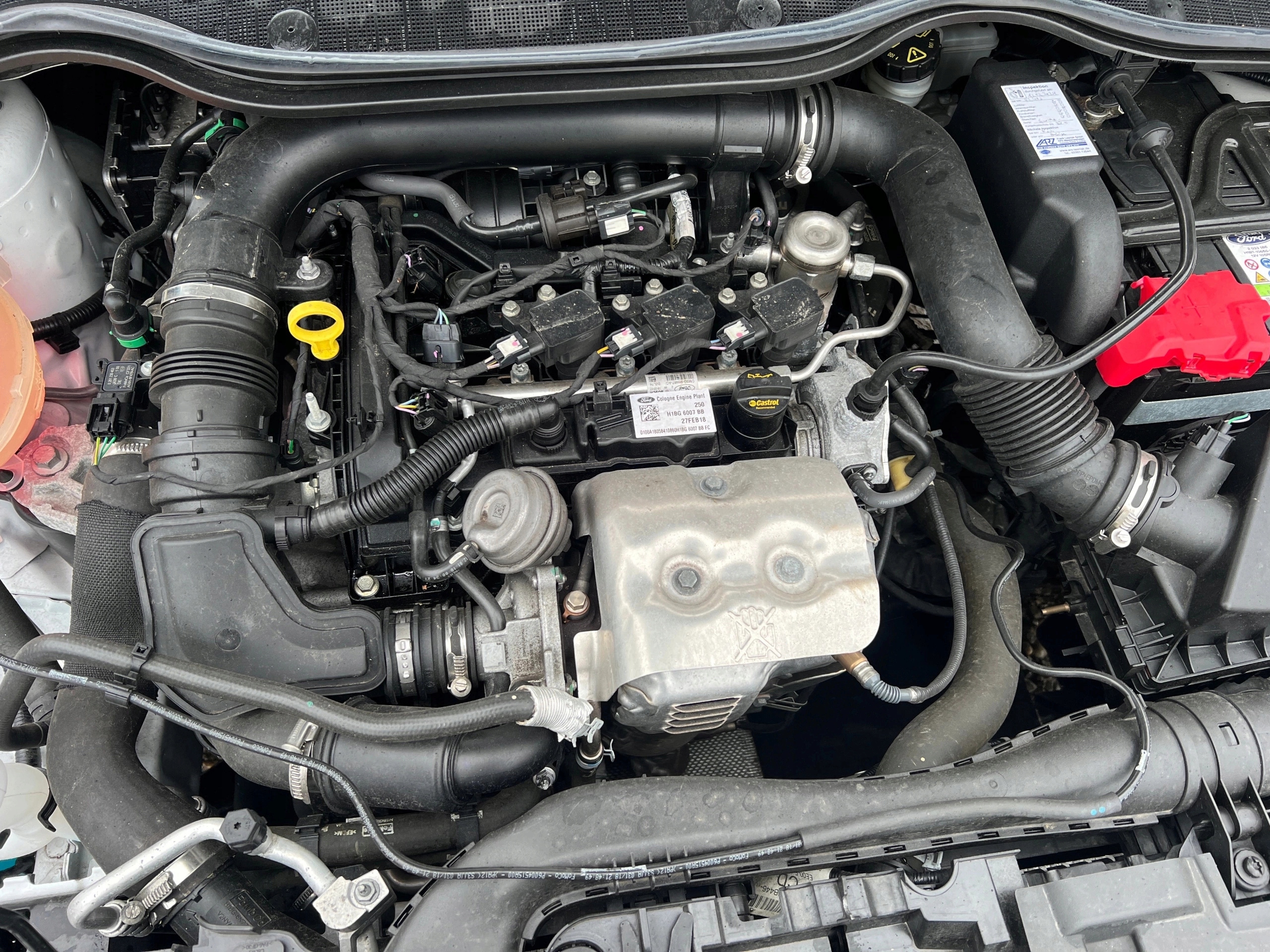 FORD FIESTA MK8 ACTIVE 1.0 125KM M1JM engine complete, FAJNY