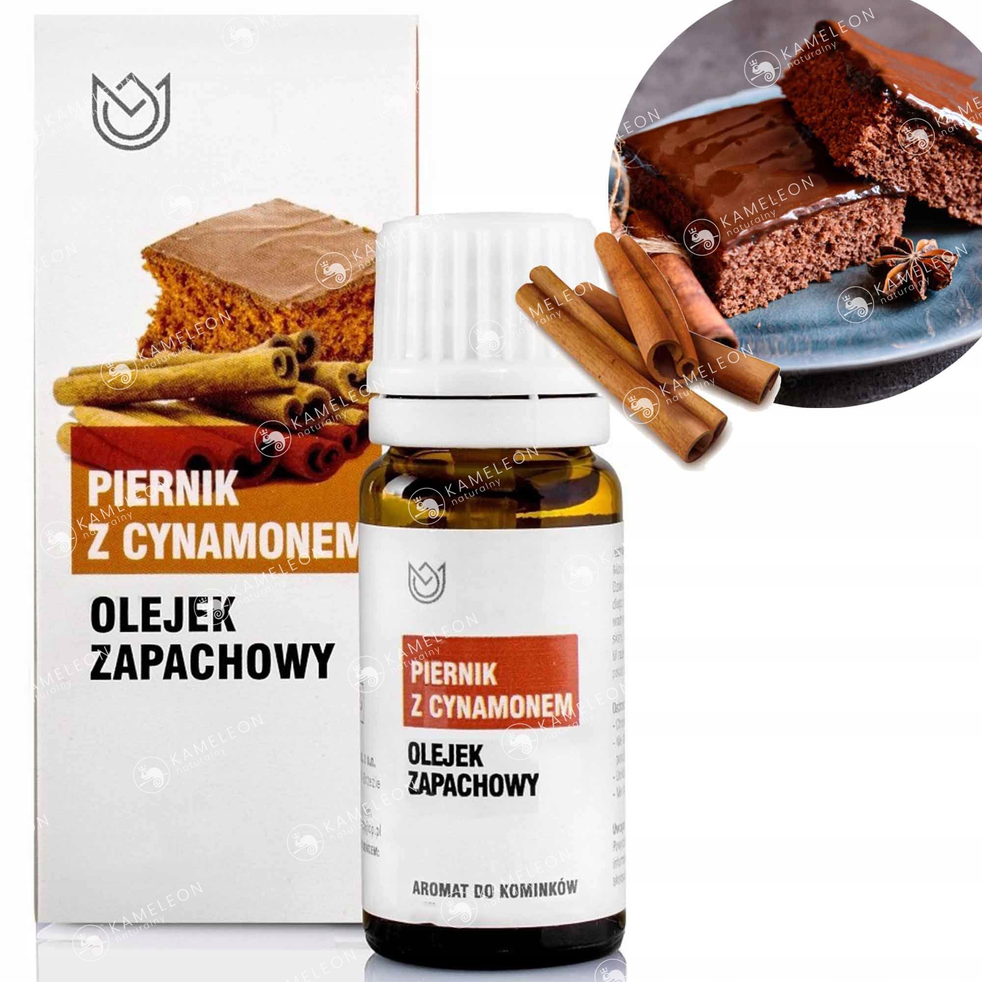 

Olejek Zapachowy eteryczny Piernik Cynamon 12ml