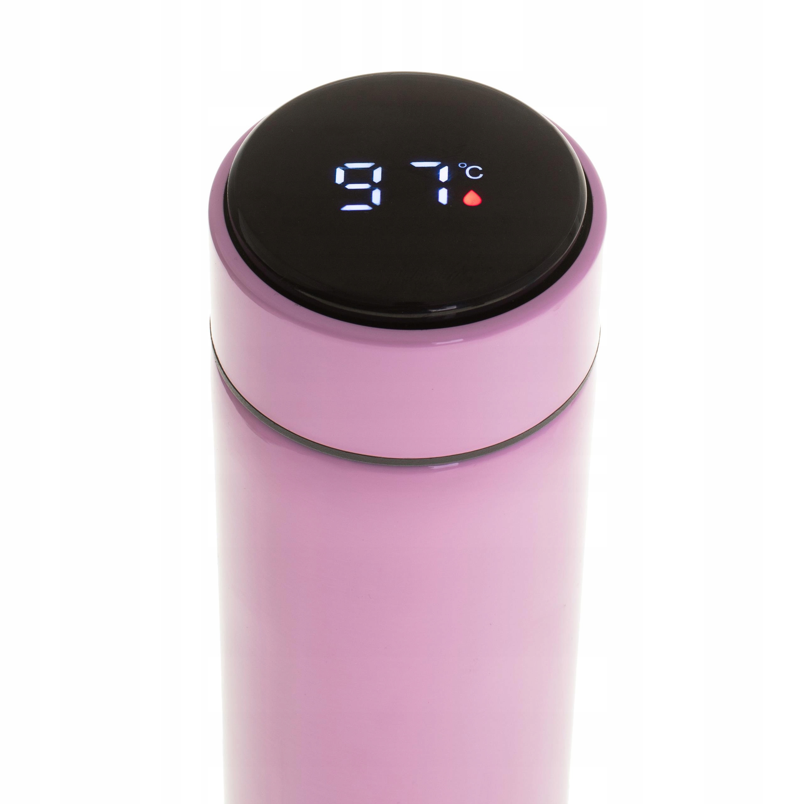 Termos LED AD 4506 z Wyświetlaczem 473ml Różowy