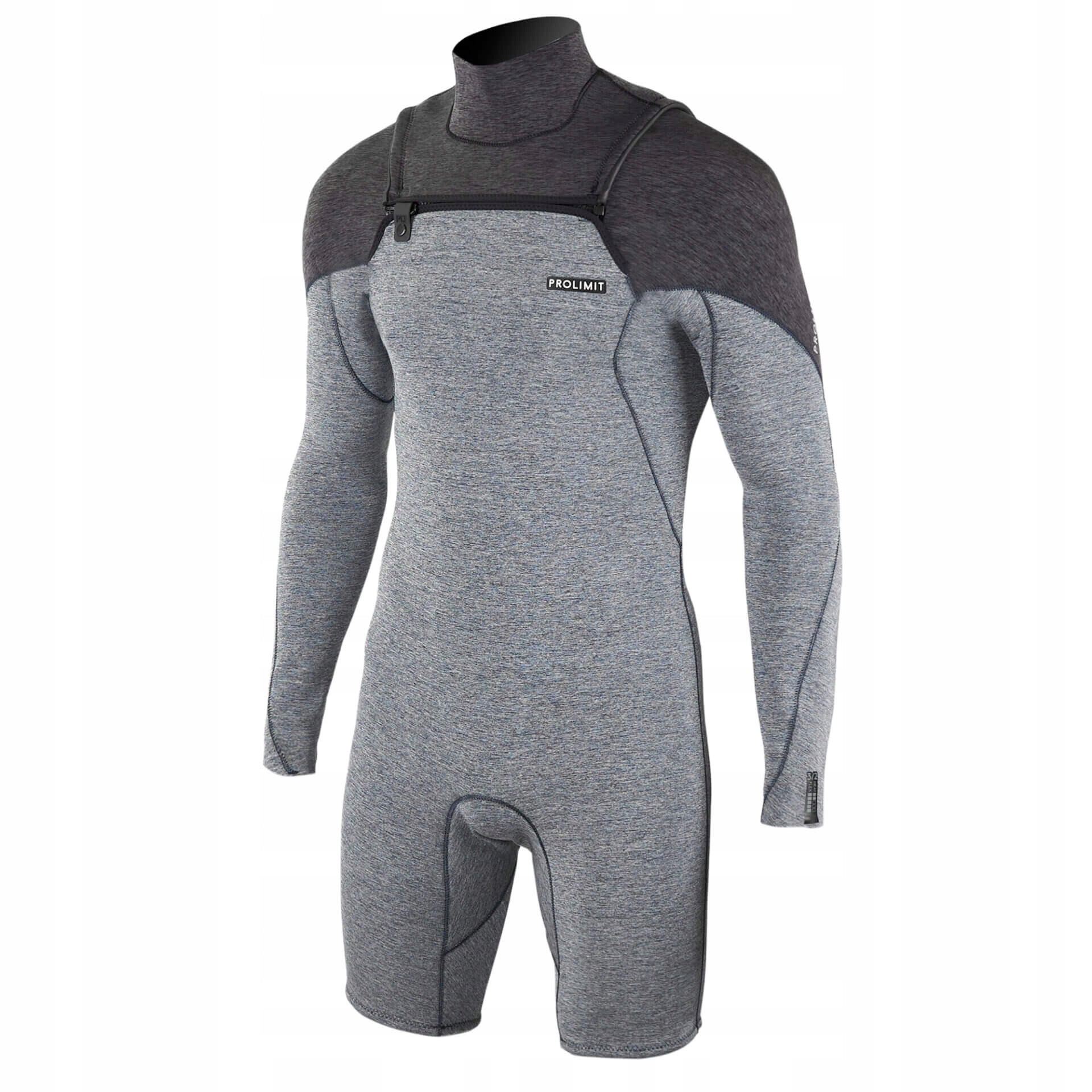 Pěna Prolimit Mercury Fz Sunset Shorty 3/2 mm ColdSteel/Black 46/xs