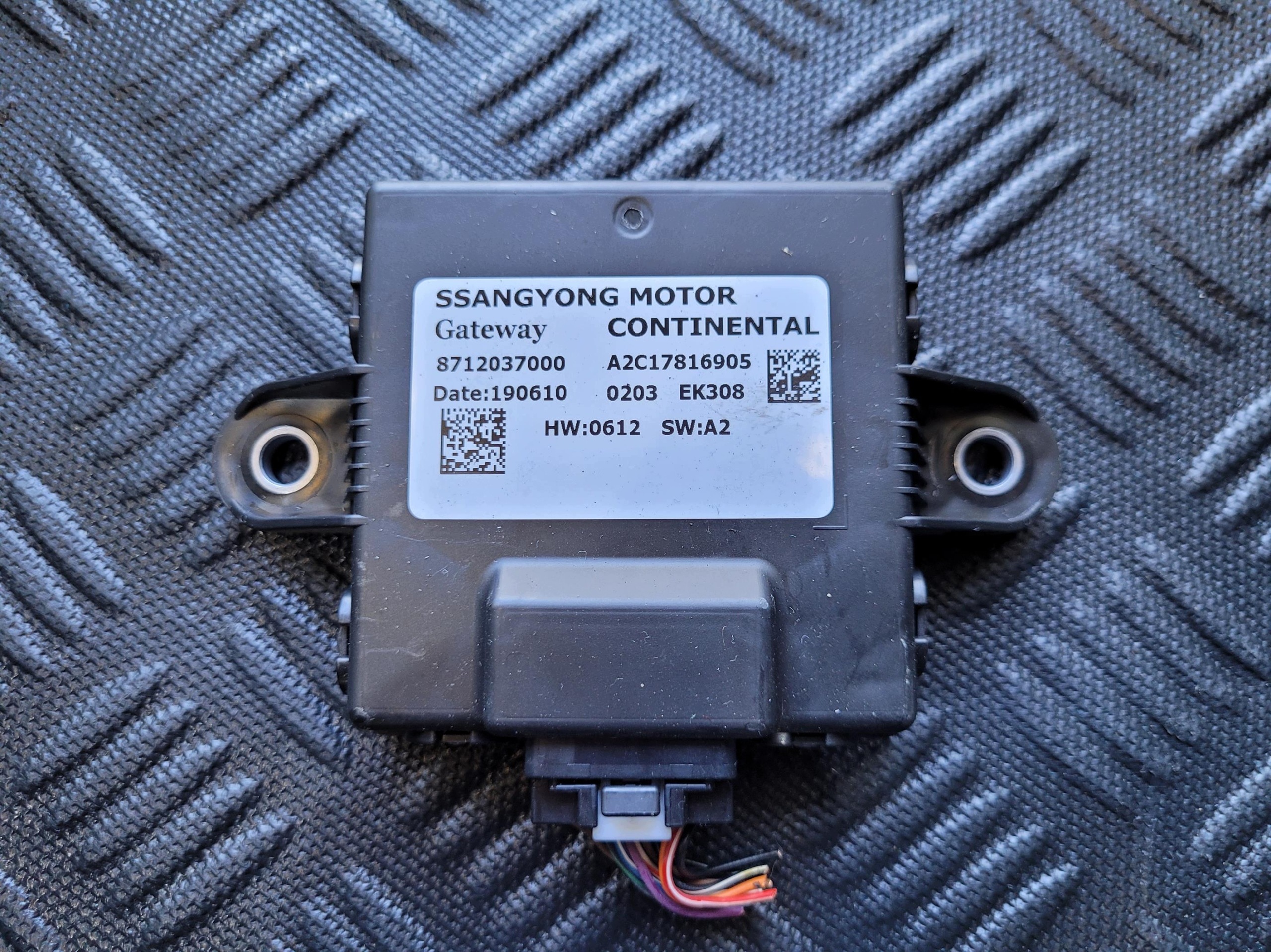8712037000 modulo centralina GATEWAY SSANGYONG KORANDO IV 4 C300 1.6 D e-XDi