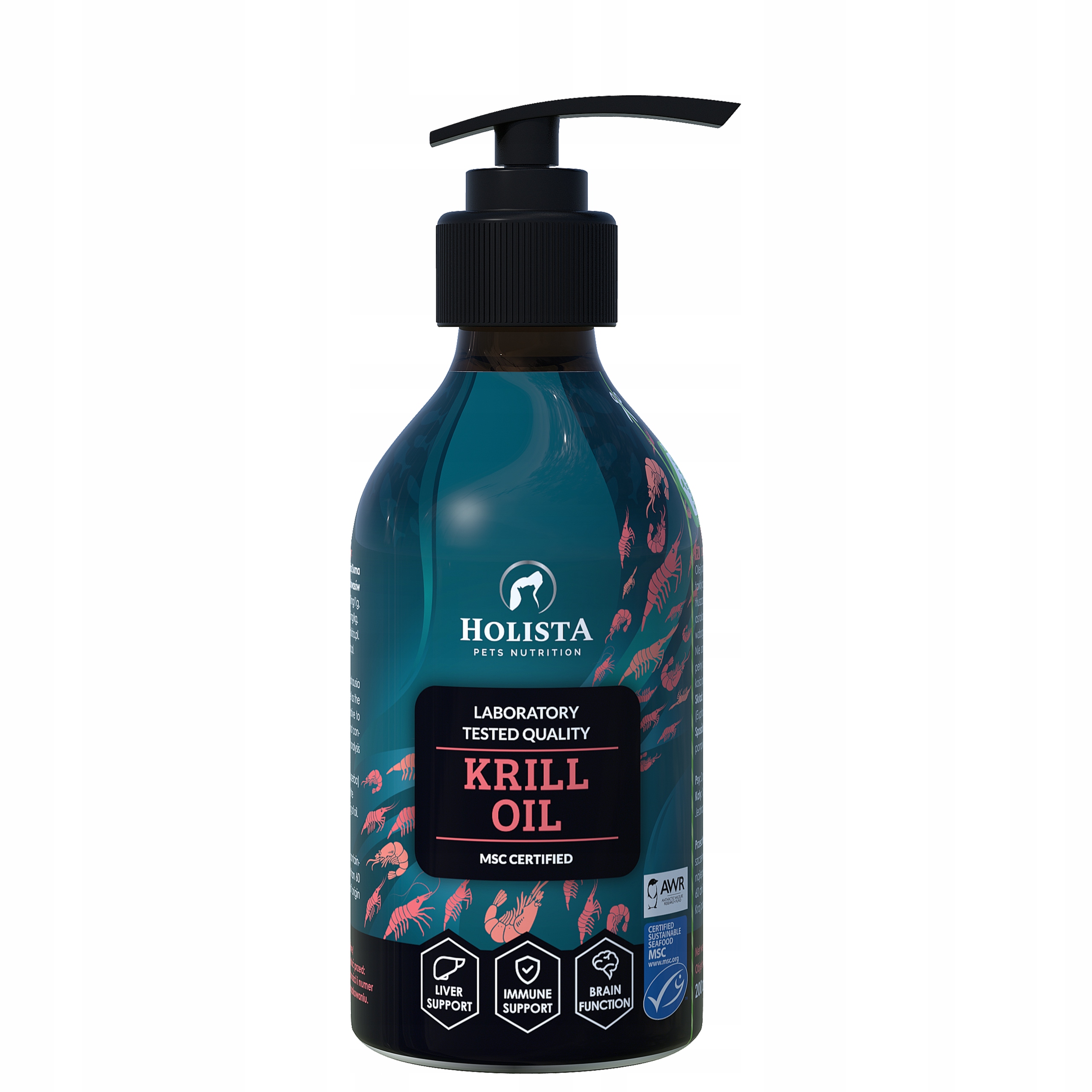 Holista olej z kryla dla psa i kota 400ml