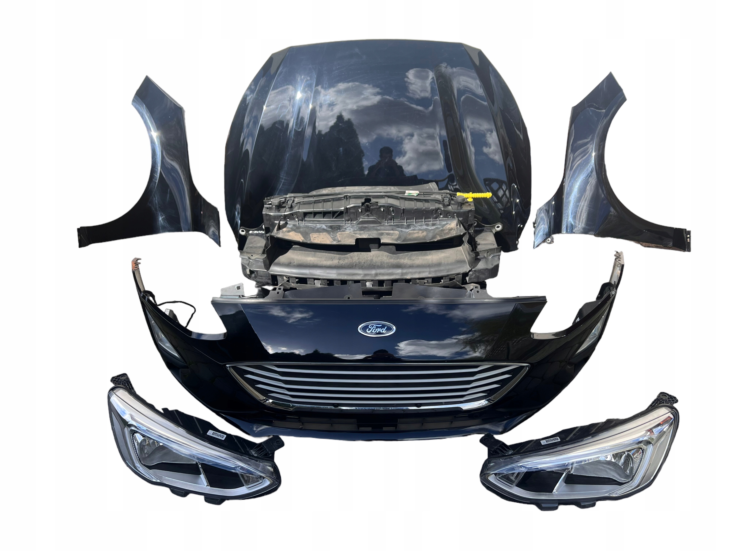 MASKA ZDERZAK LAMPY BŁOTNIKI PAS PRZÓD FOCUS MK4