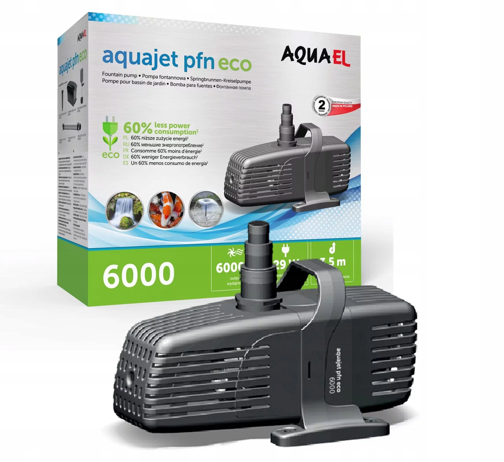 Pompa Fontannowa Pfn 6 000 Eco