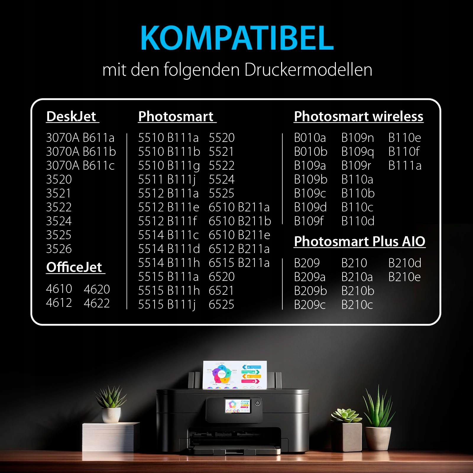 SMART INK Zestaw Tuszy Zamiennych HP 364XL 10szt Photosmart OfficeJet — miniatura 3