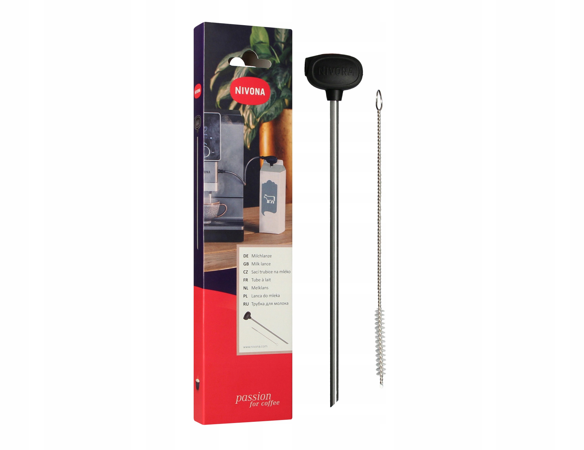 Lanca wężyk do mleka po pojemnika butelki na mleko Nivona NIML200