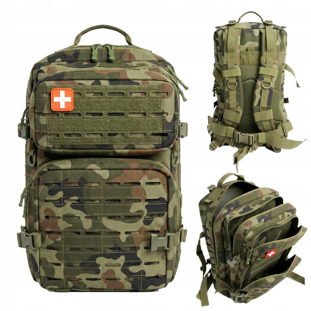 Batoh pro přežití, vojenský, turistický, 45 l