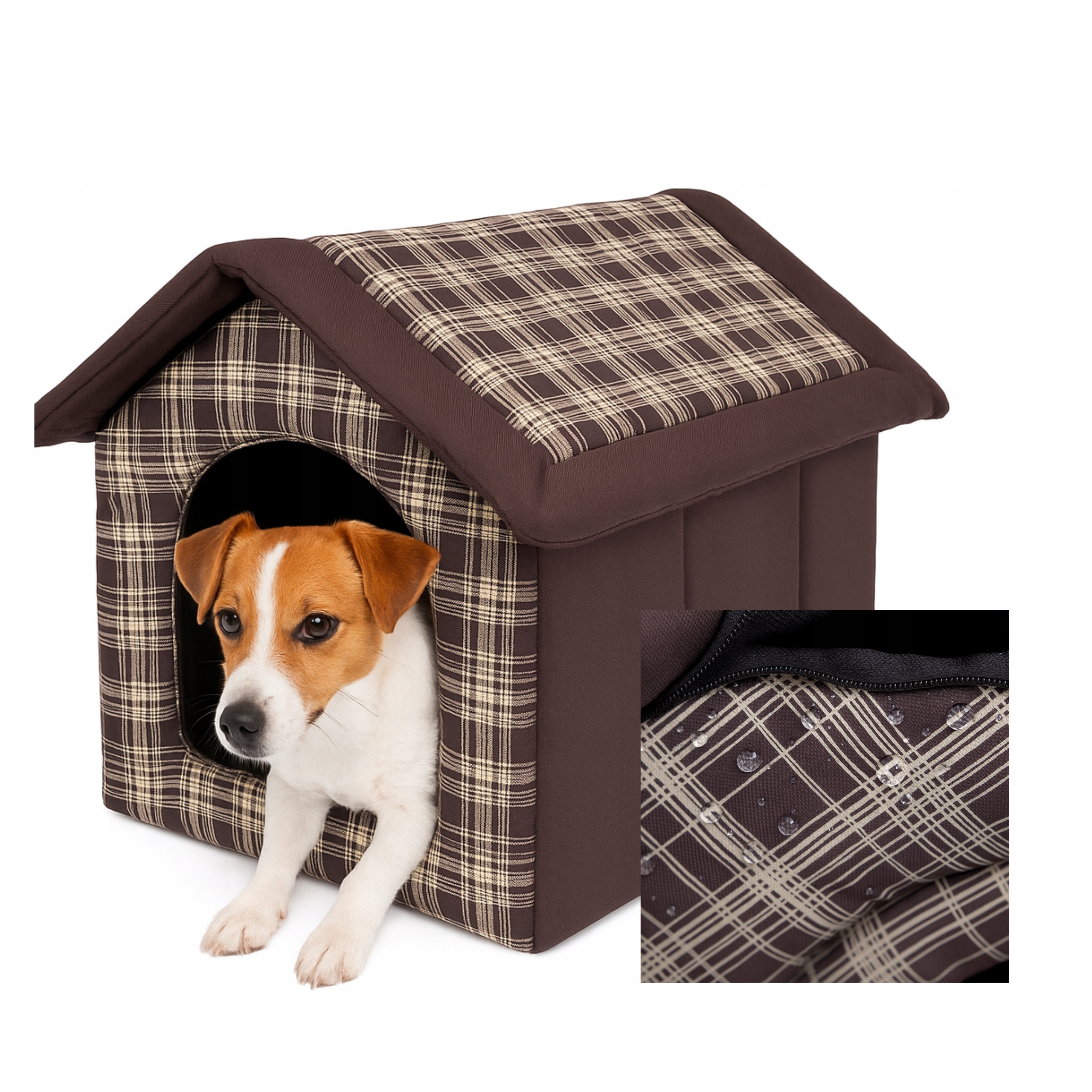 Bouda pro psa – Pelíšek, Měkká bouda, Domeček, Poslání, Doggy 38x32x38 cm