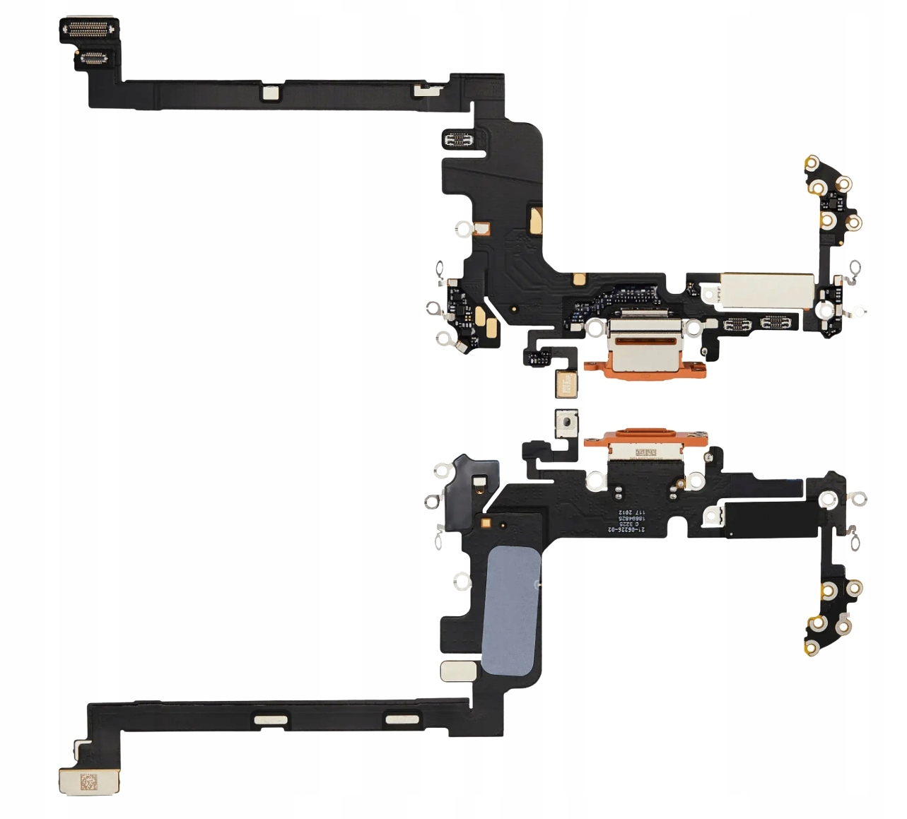 Hq Gniazdo ładowania Usb złącze mikrofon Apple iPhone 17 Pro Pomarańczowe