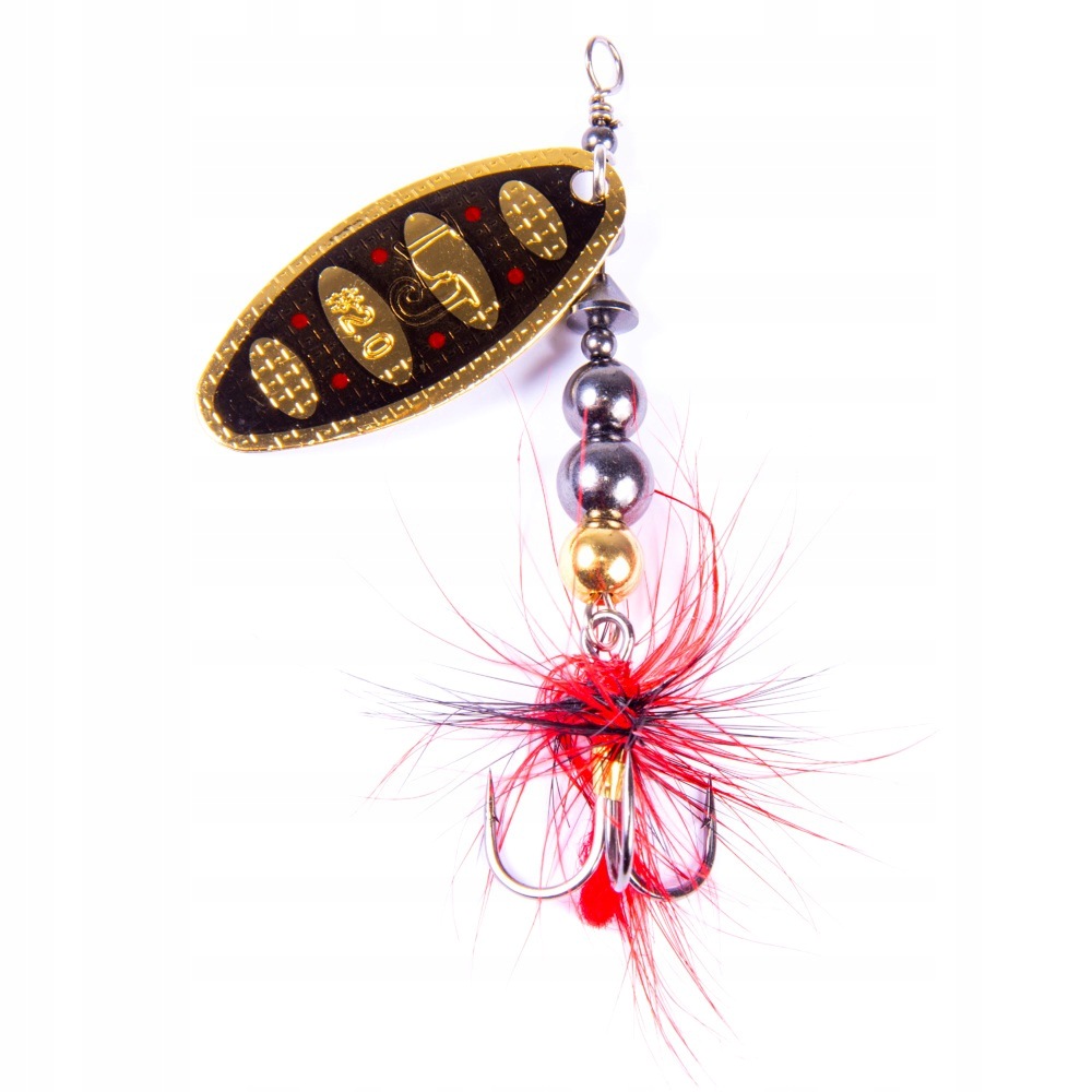 Lucky John spinner Shelt Blade #2 9.0 g Kolor 001 op.1szt.