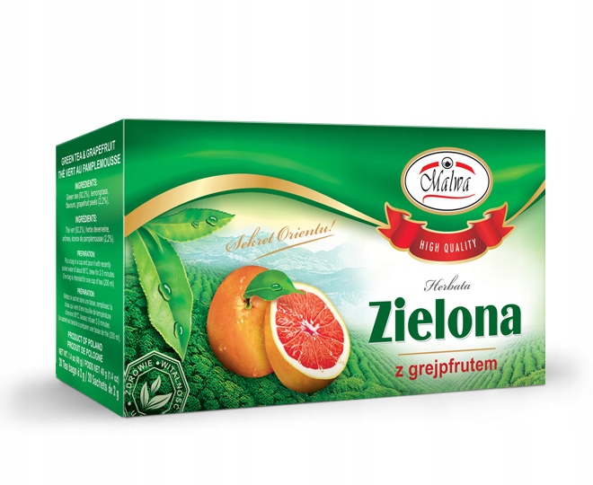 Levně 9 x Malwa Čaj s grapefruitem 40 g (20 x 2 g)