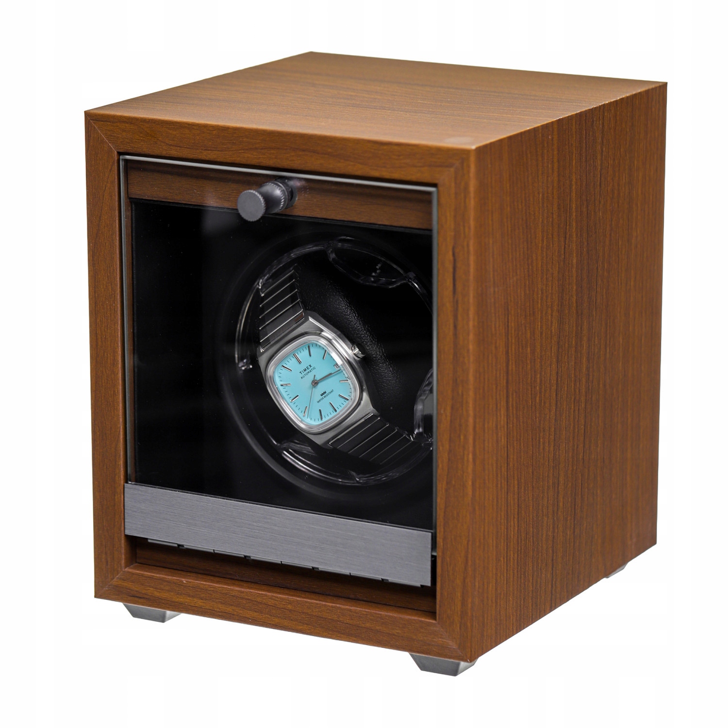 Rotomat na 1 hodinky, krabička, vitrína, 4 stupně rychlosti hnědá barva