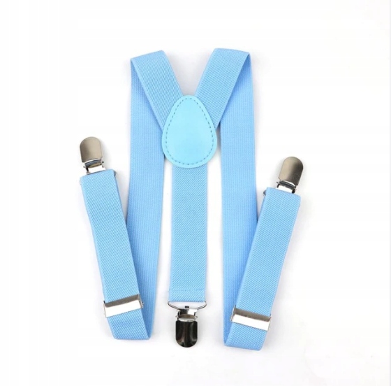 

Szelki do spodni dziecięce niebieskie błękitna