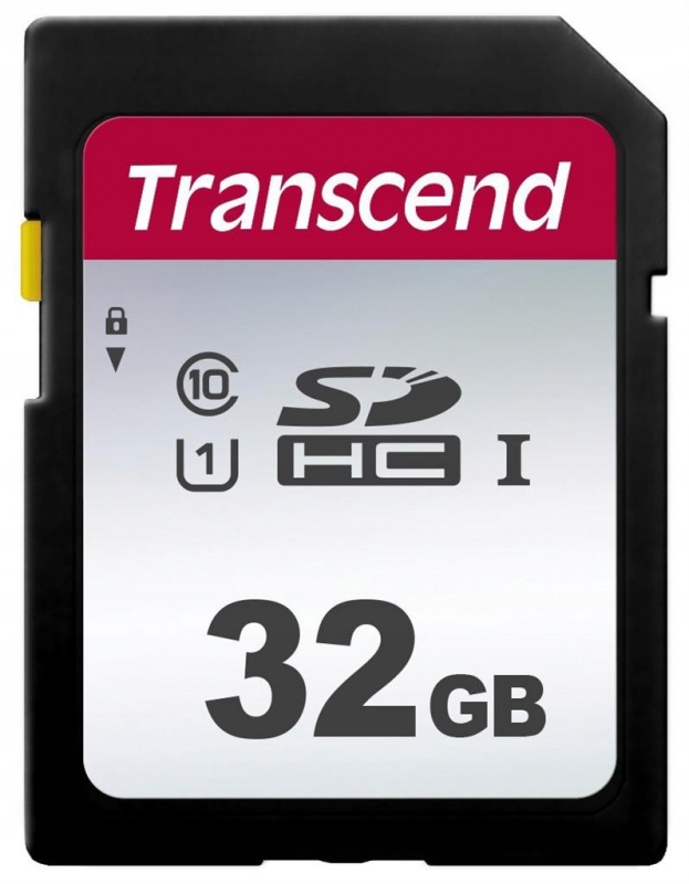 TRANSCEND 300S 32 GB SD SDHC 95MBs UHS U1 Class 10