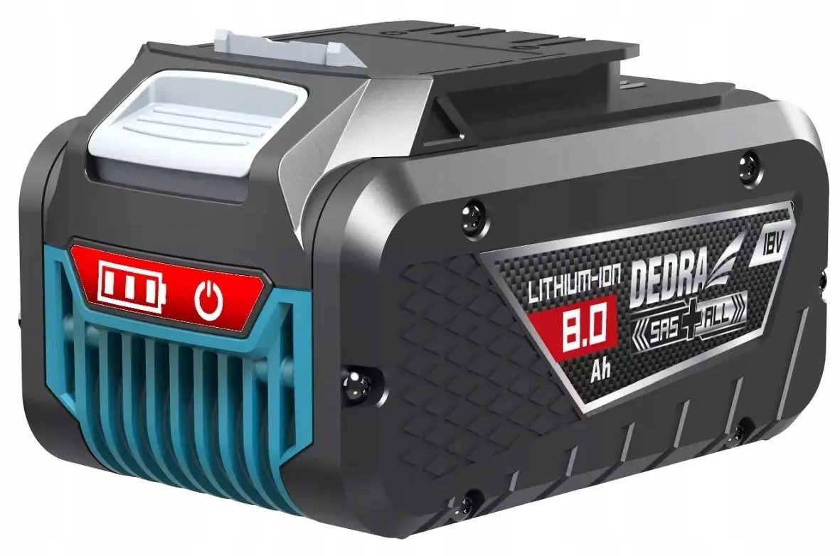 

Dedra Akumulator 8AH Li-ion 18V Sas+all DED6937
