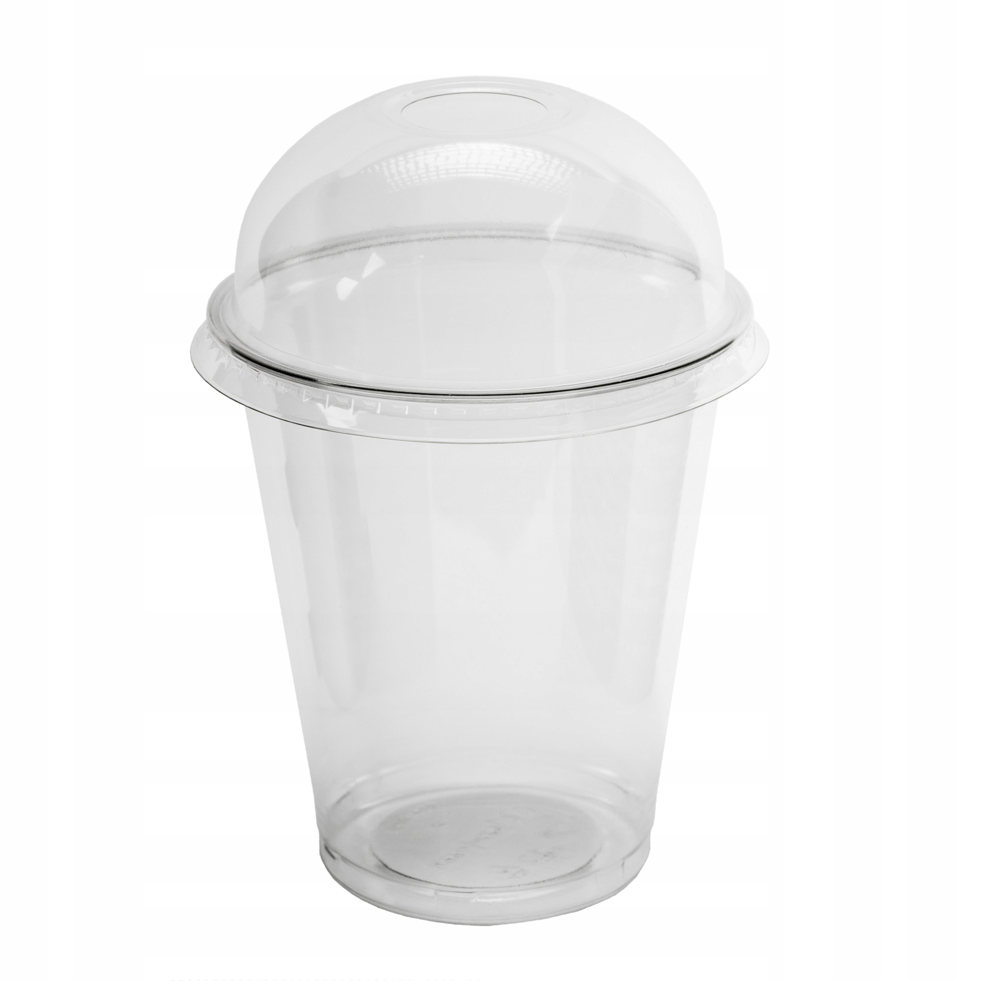 

Kubki Pet Shake 300ML Z Wieczkiem Wypukłym- 50SZT