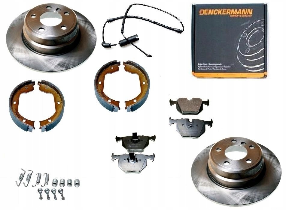 Kotouče Čelisti Senzor Bmw X5 E53 2000-2007 Zadní Plné 324 MM