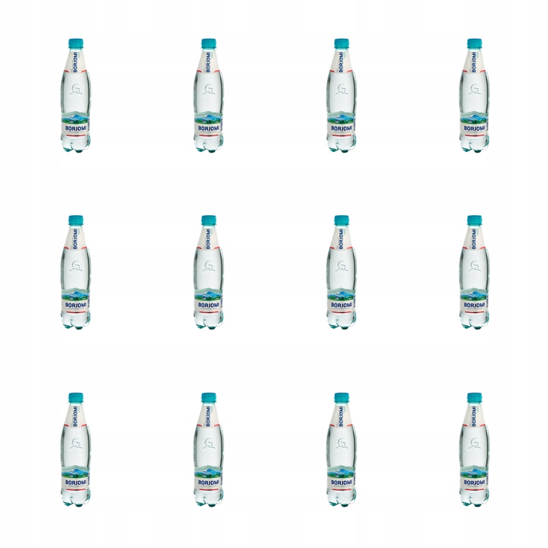 Borjomi perlivá minerální voda 0,5 l X12