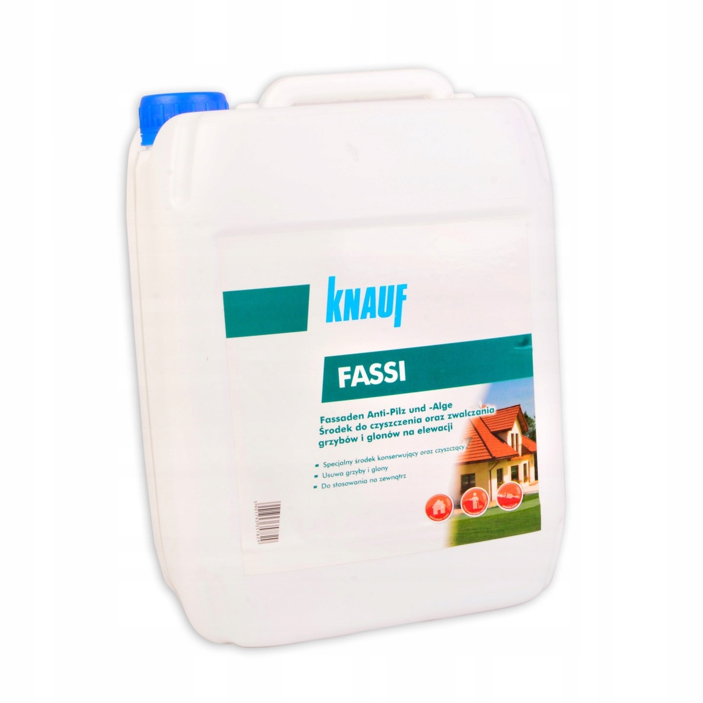 

Knauf Fassi Środek do mycia elewacji i dachów 10L