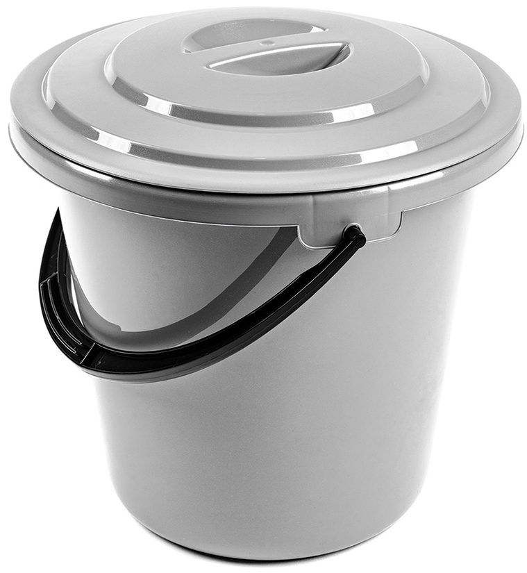 

Wiadro Z Pokrywką Wiaderko Plastikowe 10L