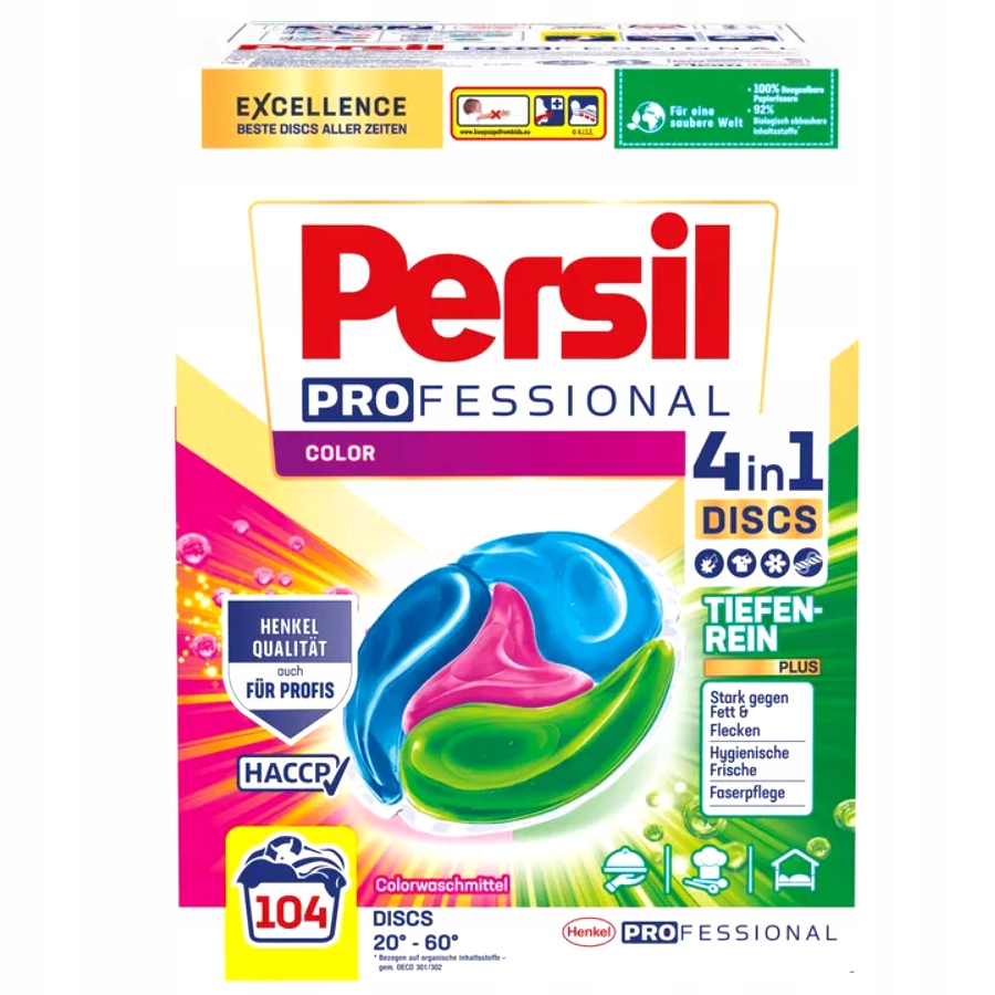 

Persil Discs 4in1 Color Kapsułki 104 szt z Niemiec