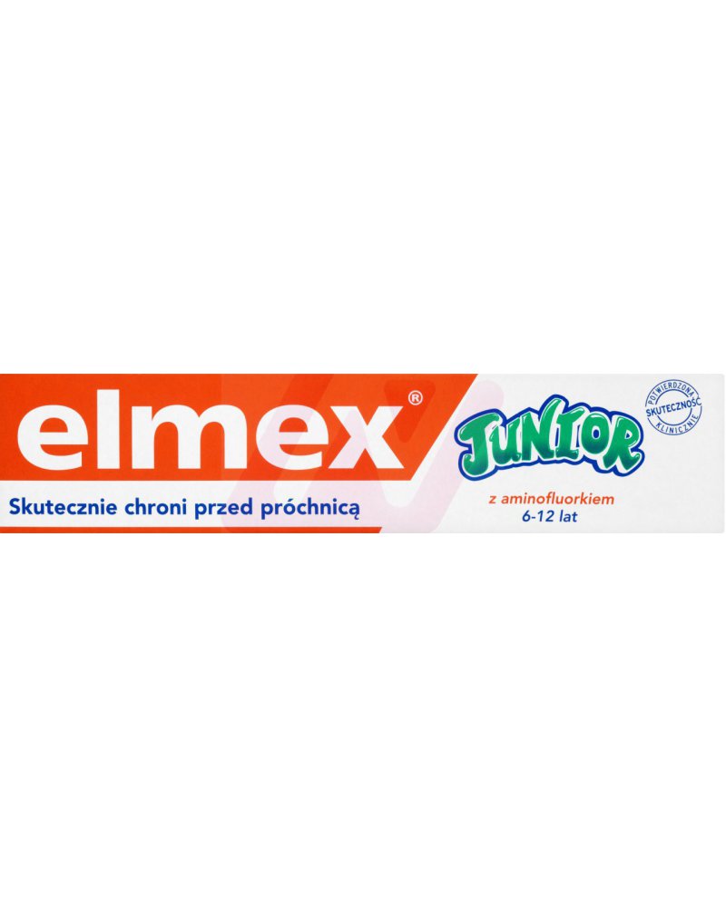 

Elmex Pasta do Zębów 75ml Dzieci 6-12 Lat