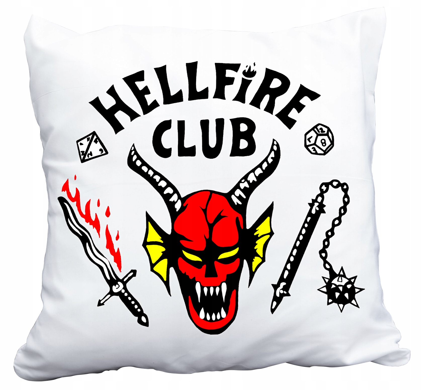 Polštář Stranger Things Demogorgon Hellfire Club Dárek Jméno