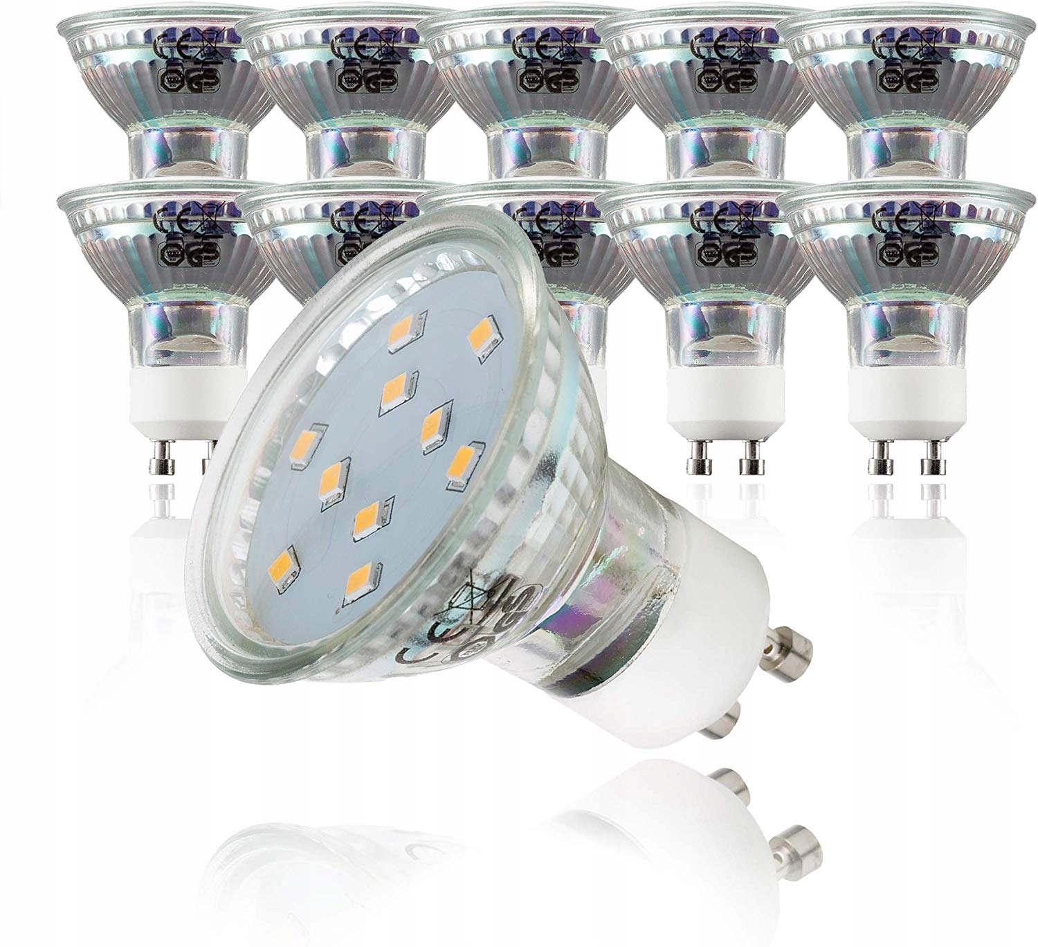 

10x Żarówka Led 3W Ciepła 250lm Szklana
